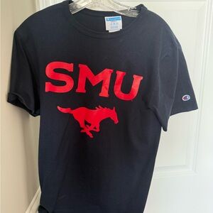 Champion Black Tee with Red Graphic